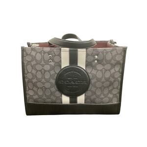 NWT Coach Purse Women One Size “Dempsey” MediumTote/ Crossbody Canvas Black